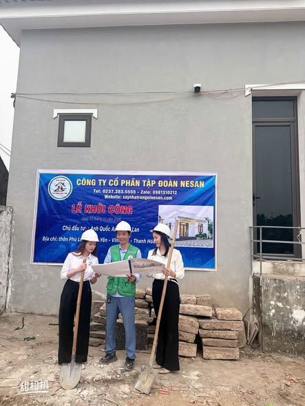 KHỞI CÔNG RỘN RÀNG – NESAN ĐỒNG HÀNH CÙNG KHÁCH HÀNG 🎉