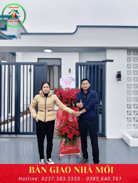 NESAN tiếp tục hoàn thiện và bàn giao công trình nhà cấp 4 hiện đại cho gia chủ chị Ân tại Quảng Ninh.Ngôi nhà được thiết kế theo phong cách hiện đại, tối ưu công năng, mang lại không gian sống tiện nghi, ấm cúng và bền vững theo thời gian.